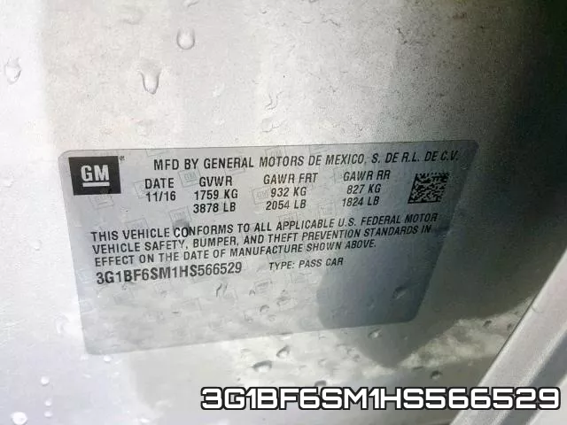 3G1BF6SM1HS566529 фото 2