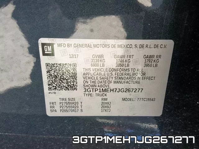 3GTP1MEH7JG267277 фото 2