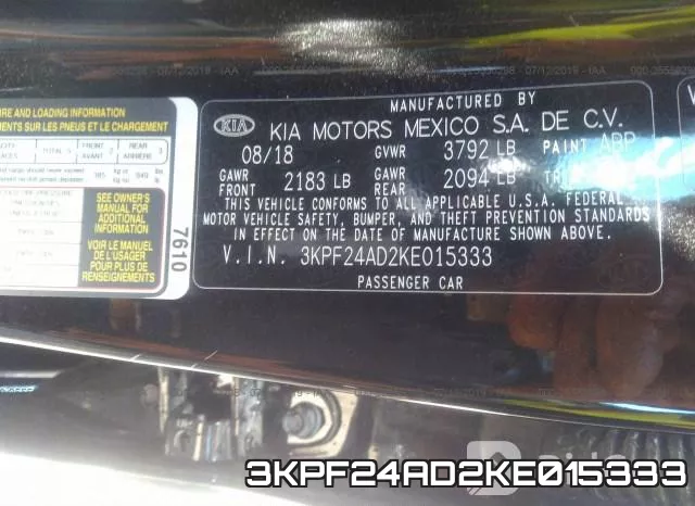 3KPF24AD2KE015333 фото 10