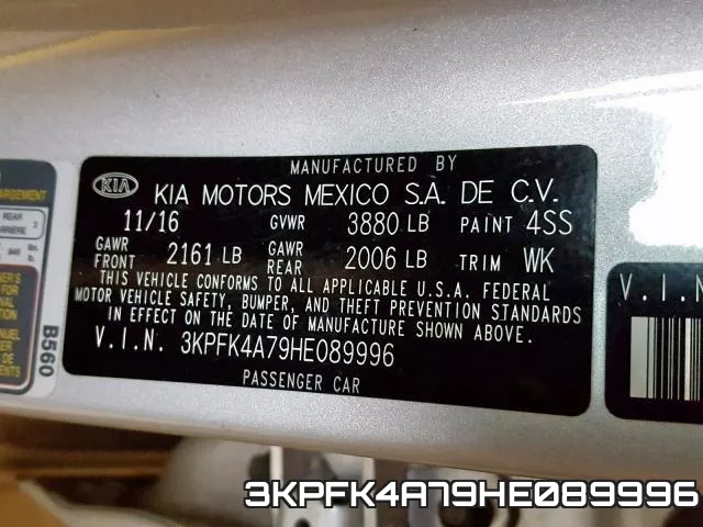 3KPFK4A79HE089996 фото 2