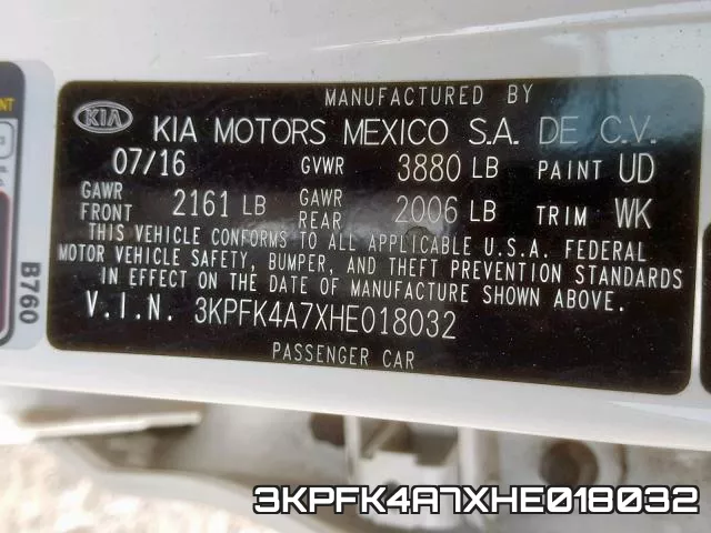 3KPFK4A7XHE018032 фото 2