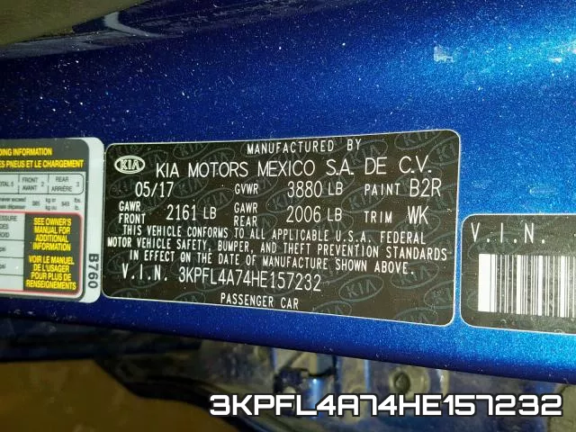 3KPFL4A74HE157232 фото 2