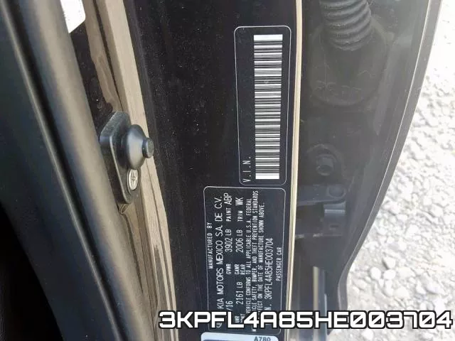 3KPFL4A85HE003704 фото 2