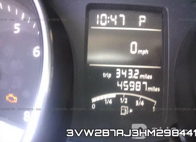 3VW2B7AJ3HM298441 фото 8
