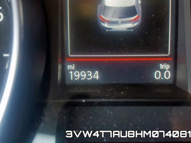 3VW4T7AU8HM074081 фото 9