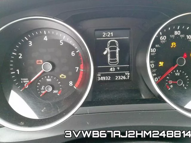 3VWB67AJ2HM248814 фото 9