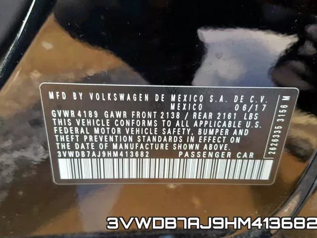 3VWDB7AJ9HM413682 фото 2