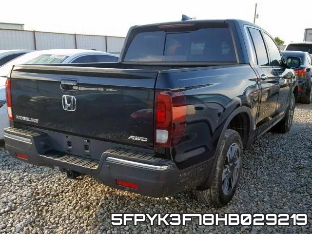 5FPYK3F78HB029219 фото 5