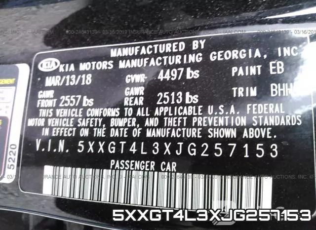 5XXGT4L3XJG257153 фото 10
