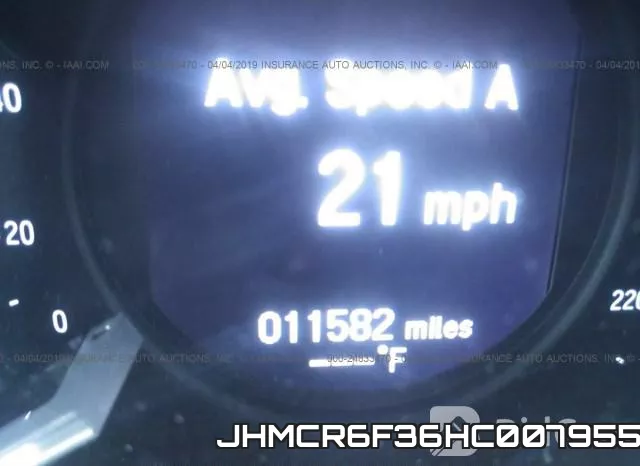 JHMCR6F36HC007955 фото 8