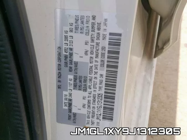 JM1GL1XY9J1312305 фото 2
