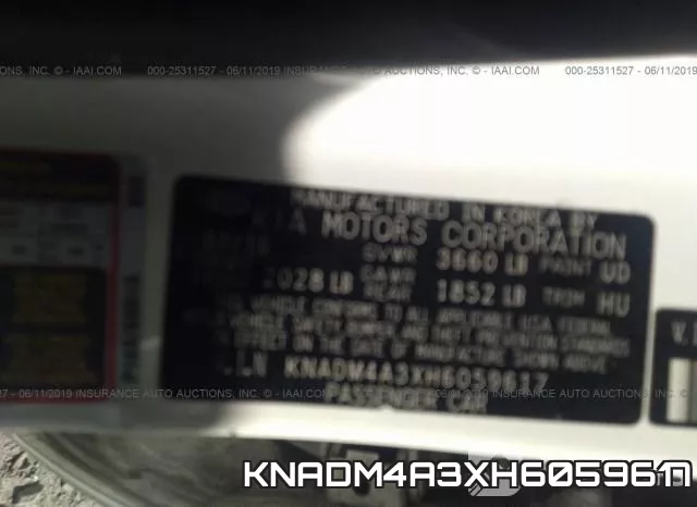 KNADM4A3XH6059617 фото 10