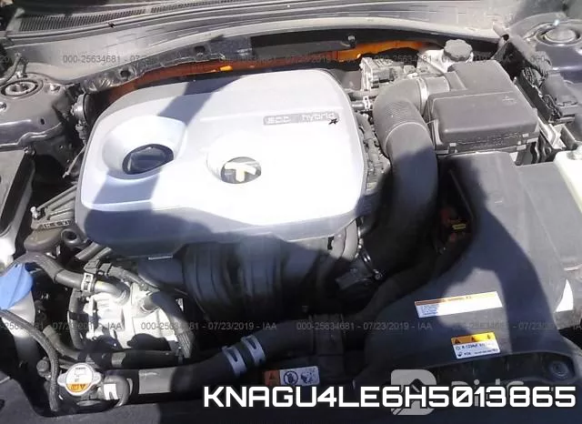 KNAGU4LE6H5013865 фото 2