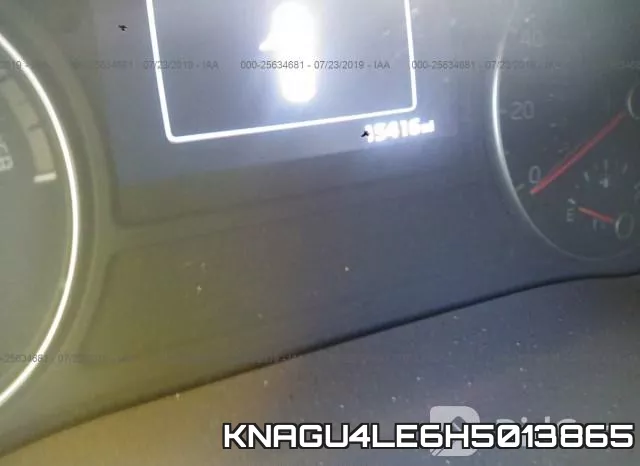 KNAGU4LE6H5013865 фото 8