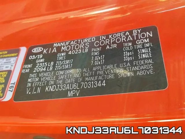 KNDJ33AU6L7031344 фото 2