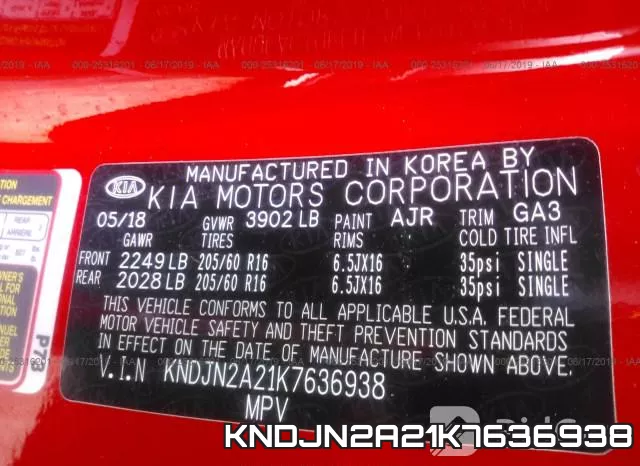KNDJN2A21K7636938 фото 10