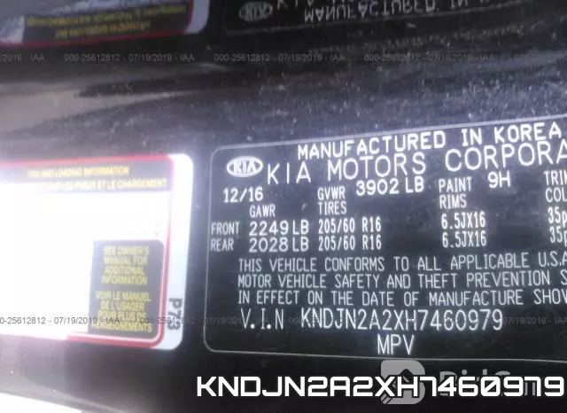 KNDJN2A2XH7460979 фото 10