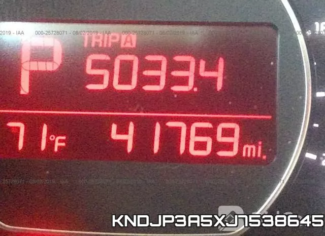 KNDJP3A5XJ7538645 фото 8