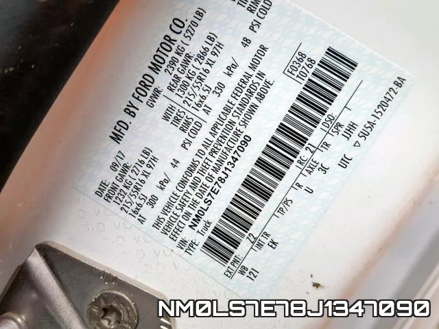 NM0LS7E78J1347090 фото 2