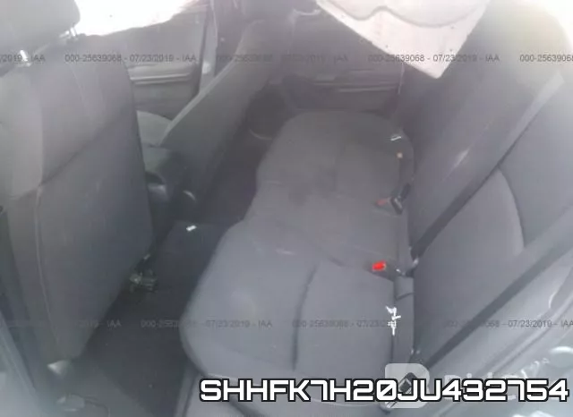 SHHFK7H20JU432754 фото 9