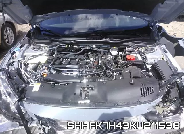 SHHFK7H43KU211538 фото 2