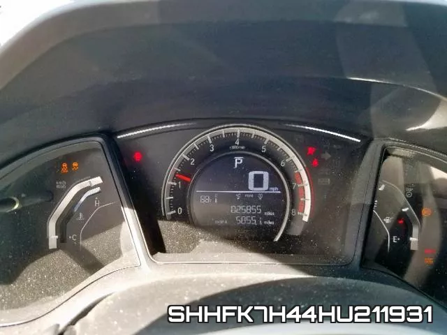 SHHFK7H44HU211931 фото 9