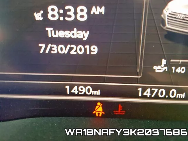 WA1BNAFY3K2037686 фото 9
