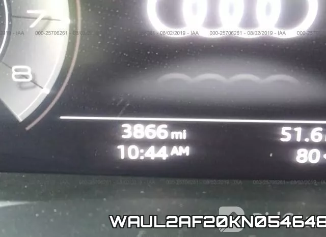 WAUL2AF20KN054648 фото 8