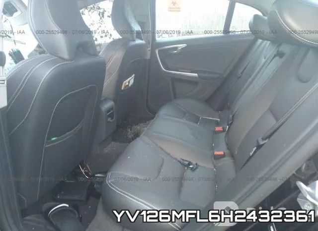 YV126MFL6H2432361 фото 8