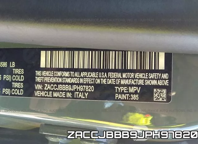 ZACCJBBB9JPH97820 фото 10