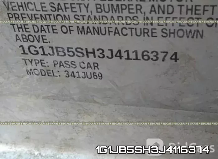 1G1JB5SH3J4116374 фото 10