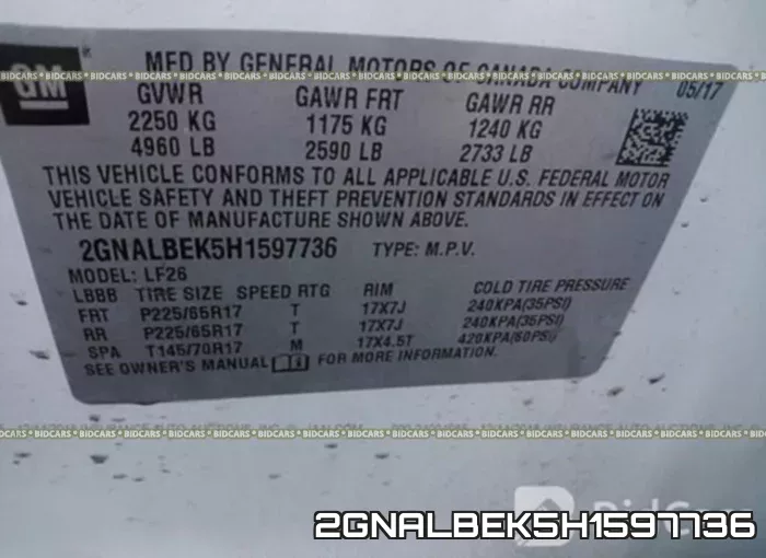2GNALBEK5H1597736 фото 10