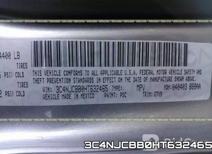 3C4NJCBB0HT632465 фото 10