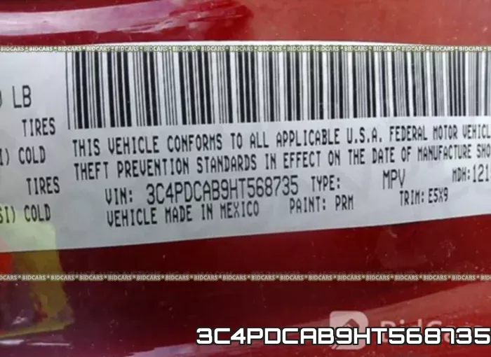 3C4PDCAB9HT568735 фото 10