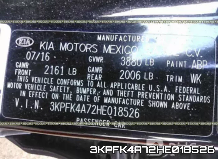 3KPFK4A72HE018526 фото 10
