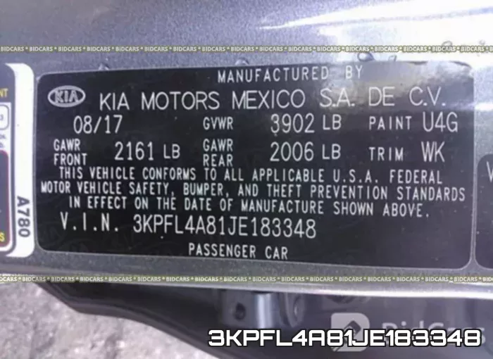 3KPFL4A81JE183348 фото 10