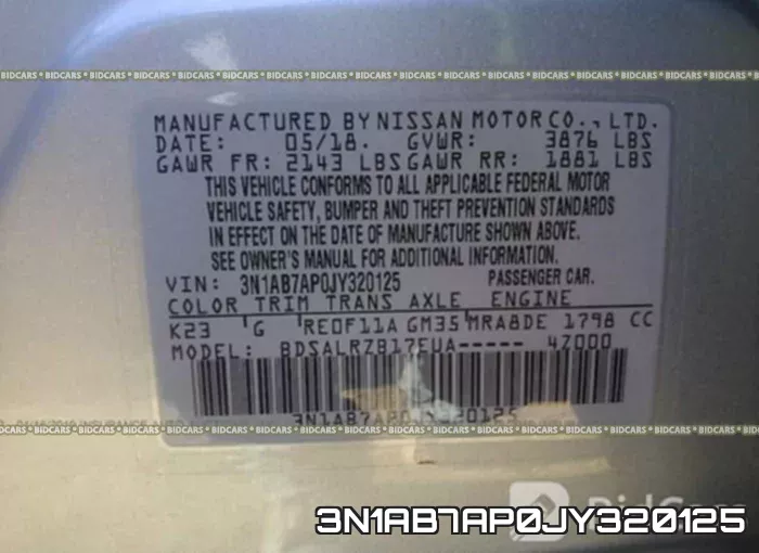 3N1AB7AP0JY320125 фото 10