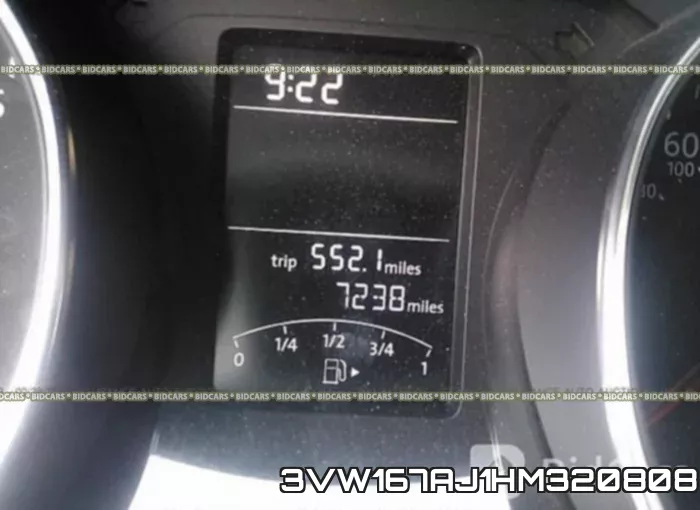 3VW167AJ1HM320808 фото 8