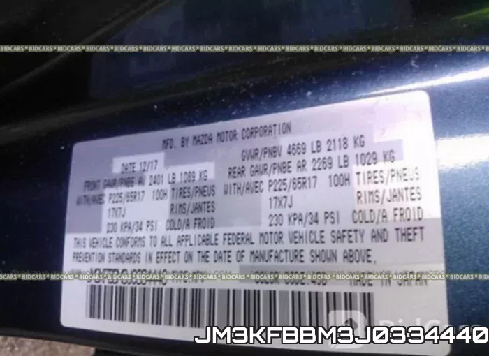 JM3KFBBM3J0334440 фото 10