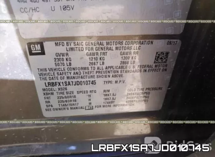 LRBFX1SA7JD010745 фото 10