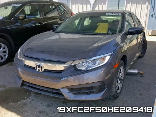 19XFC2F50HE209418 фото 3