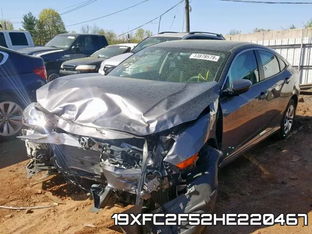 19XFC2F52HE220467 фото 3