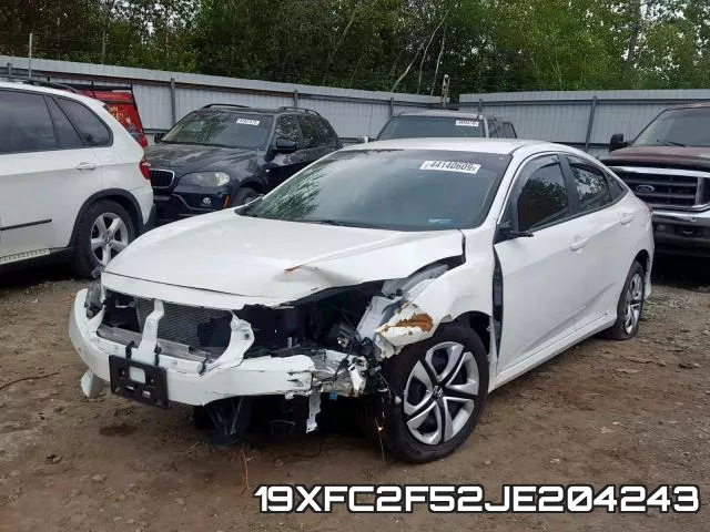 19XFC2F52JE204243 фото 3