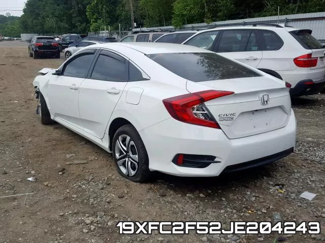 19XFC2F52JE204243 фото 4