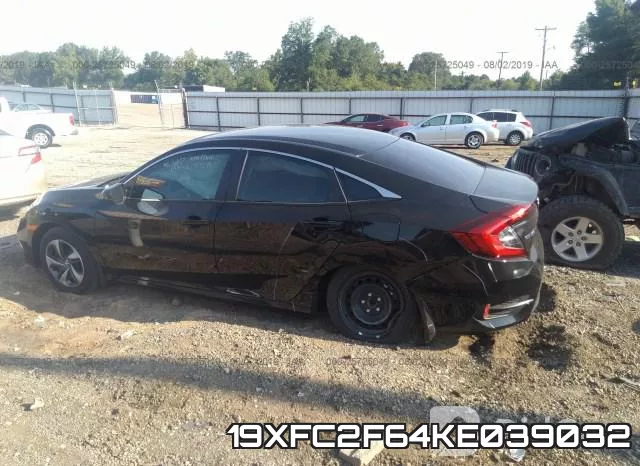 19XFC2F64KE039032 фото 7