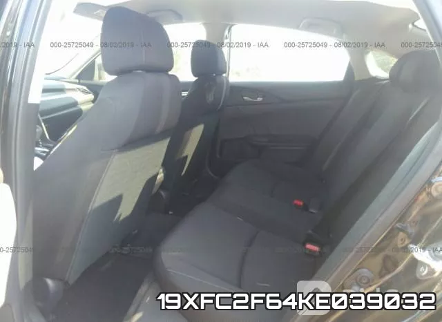 19XFC2F64KE039032 фото 9