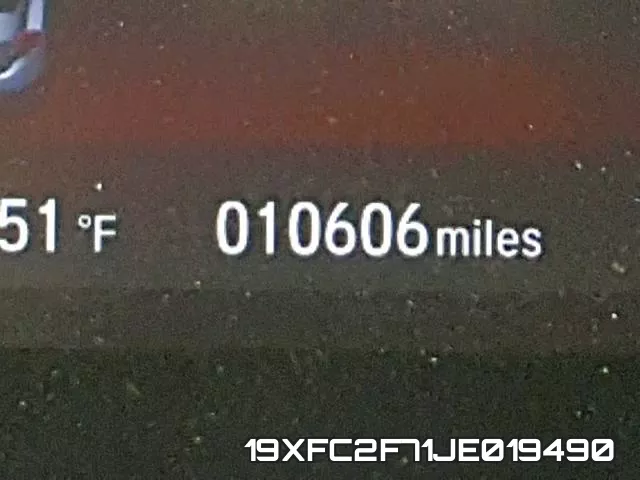 19XFC2F71JE019490 фото 9