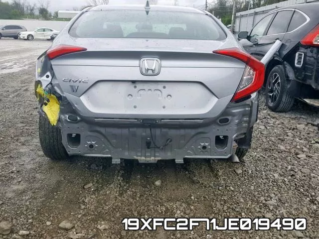 19XFC2F71JE019490 фото 10