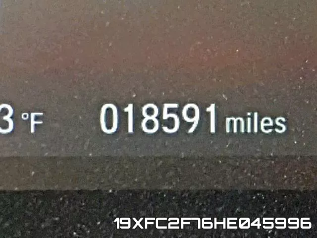 19XFC2F76HE045996 фото 9