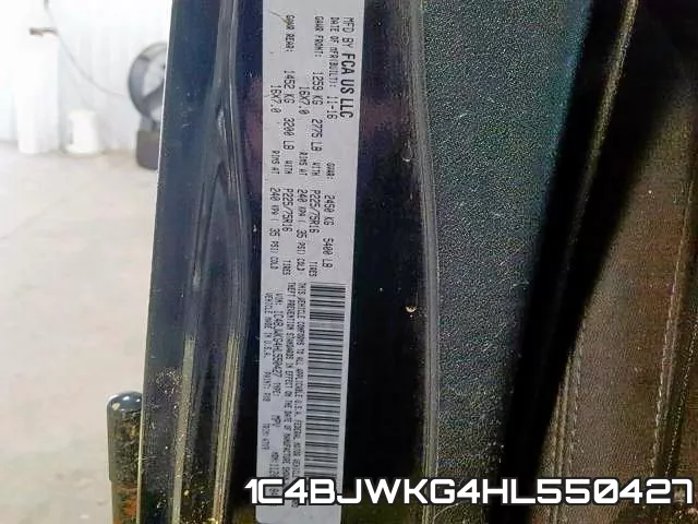 1C4BJWKG4HL550427 фото 2